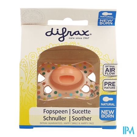 Difrax Sucette Natural Newborn Girl 6
