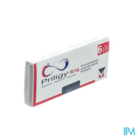 Priligy 60mg Filmomh Tabl 6 X 60mg