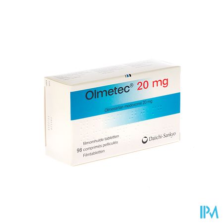 Olmetec Comp Pell 98 X 20mg