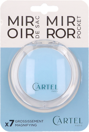 Zakspiegel Rond Blauw - 9cm - X7 (azie) 1