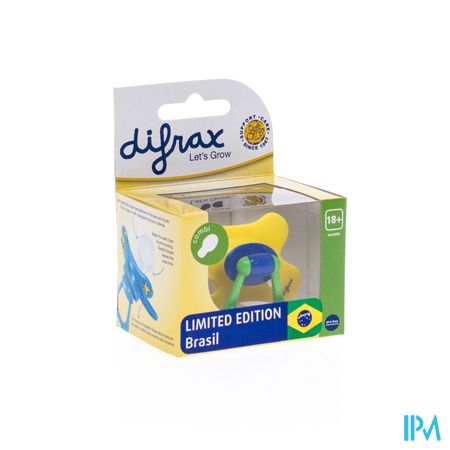 Difrax Fopspeen Combi 0-6 Combi Brazilie