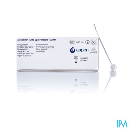 Xylocaine N/ster. Embouts/doppen 50 - 120 Mm 9