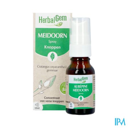 Herbalgem Meidoorn Bio Spray 15ml 6