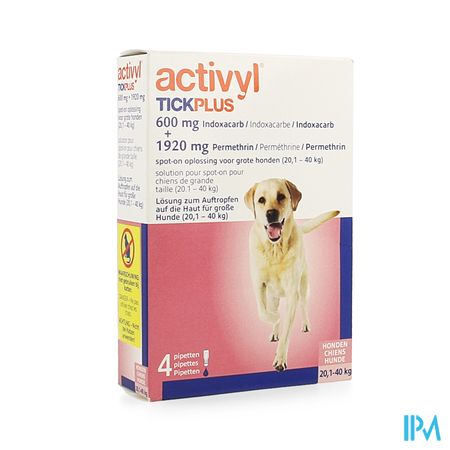 Activyl Tick Plus Sol. Spot-on 4x4ml