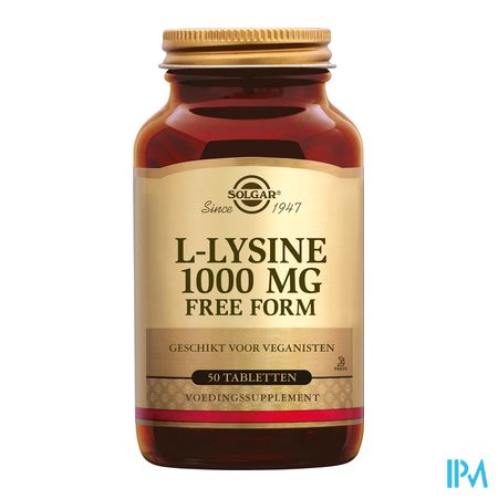 Solgar l-lysine Comp 50x1000mg 2