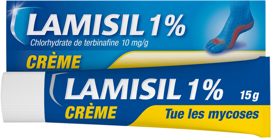 Lamisil Creme 1% Tube Lamine Aluminium 15g 1