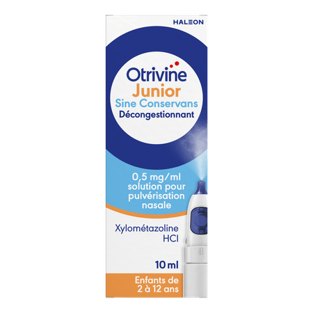 Otrivine Junior Decongest. 0,5mg/ml Neusspray 10ml