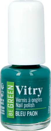 Nagellak Be Green Bleu Paon 6ml 1