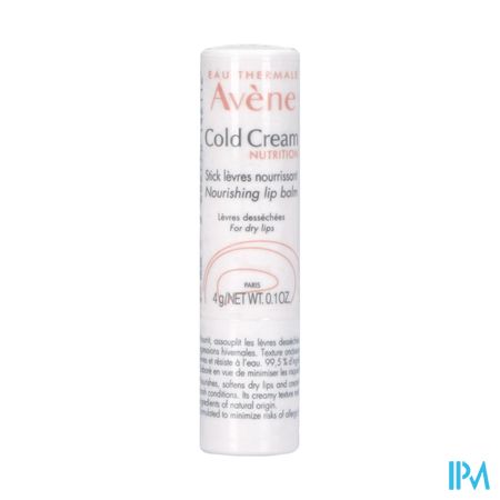 Avene Cold Cream Stick Levres Nourrissant 4g