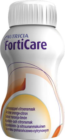 Forticare Drankje Aroma Sinaas-Citroen Flessen 4x125ml 2