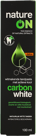 Nature On Carbon White Tandpasta 100ml 3