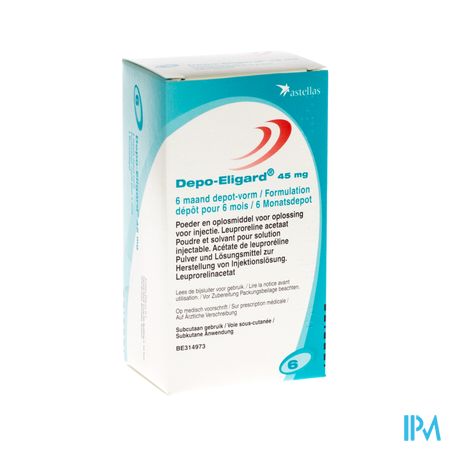 Depo Eligard 45,0mg Pulv Sol Inj 1 1