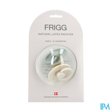 Frigg Rope Fopspenen Latex T2 Cream/sage 2