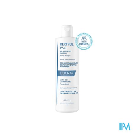 Ducray Kertyol Pso Gel Nettoyant 400ml 19
