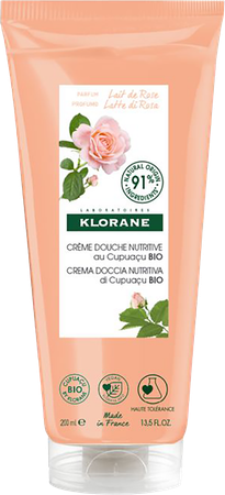 Klorane Lichaam Douchecr Lait Rose 200ml Nf 1