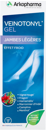 Veinotonyl Gel Jambes Legeres Effet Froid 150ml 9