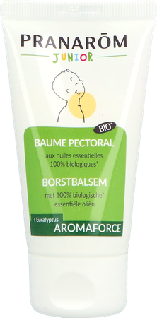 Pranarom Aromaforce Junior Borstbalsem Bio 50ml 1