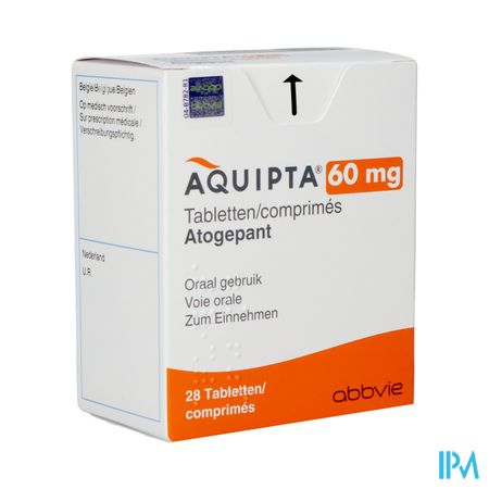 Aquipta 60mg Tabl 28