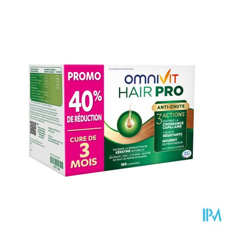 Omnivit Hair Pro Nutri Repair Comp 120+120 Promo