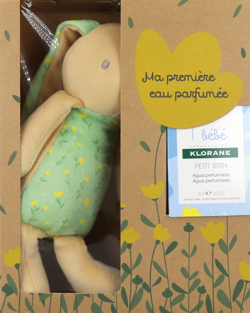 Klorane Bb Gift Set Geparf. Water 50ml + Konijn Nf 9