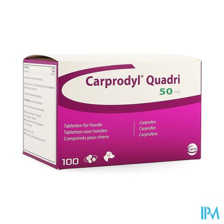 Carprodyl Quadri 50mg Comp 100