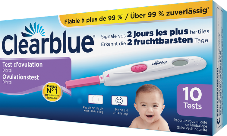 Clearblue Digital Test Ovulation 10 2