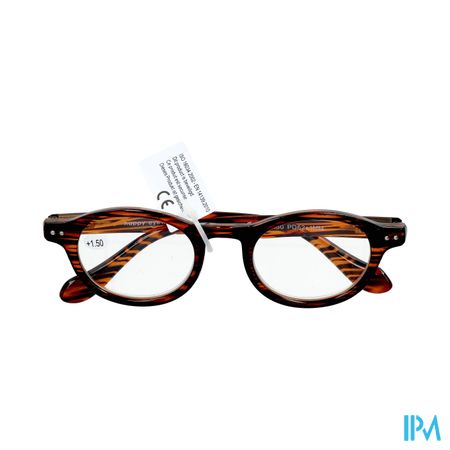 Pharmaglasses Milano Brown/black +1.50