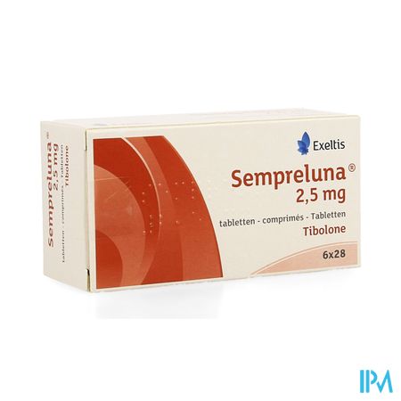 Sempreluna 2,5mg Comp 6 X 28