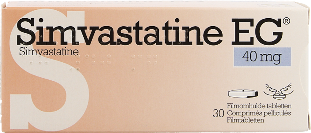 Simvastatine EG 40Mg Film.Tabl  30 Bl.Verv.2371797 3