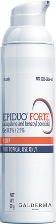 Epiduo Forte 0,3% - 2,5% Gel Pomp 60g 3