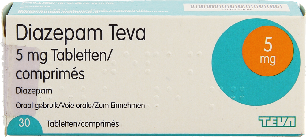 Diazepam Teva Comp 30 X 5mg 3