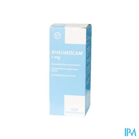 Rheumocam 1,0mg Hond Kauwtabletten 100