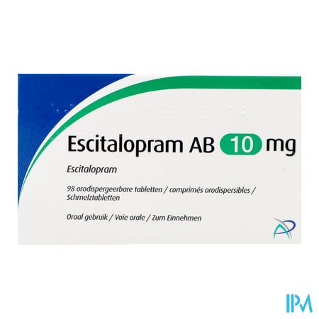 Escitalopram Ab 10mg Comp Orodisp 98 X 10mg 1
