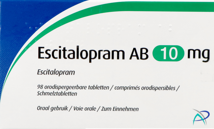 Escitalopram Ab 10mg Comp Orodisp 98 X 10mg 1