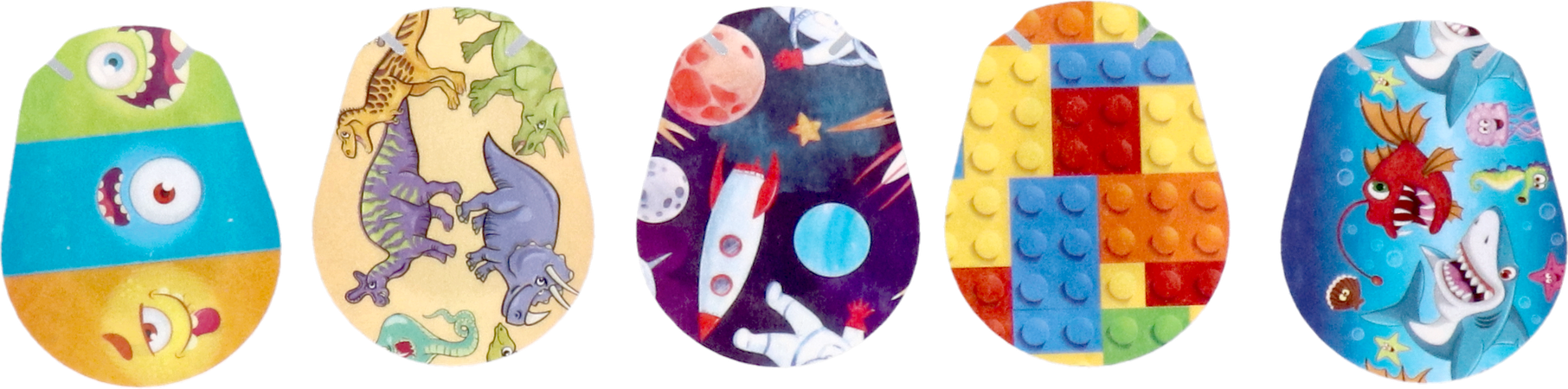 Opticlude 3m Silicone Eye Patch Boy Midi 50 3