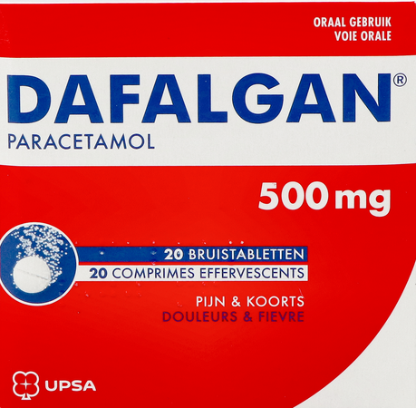 Dafalgan Bruis 500mg Tabl 20 1