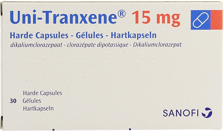 Unitranxene Caps. 30x15mg 2