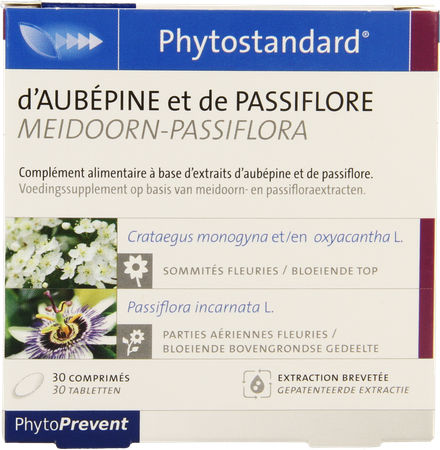Phytostandard Meidoorn-passiflora Comp 30 Blister 5