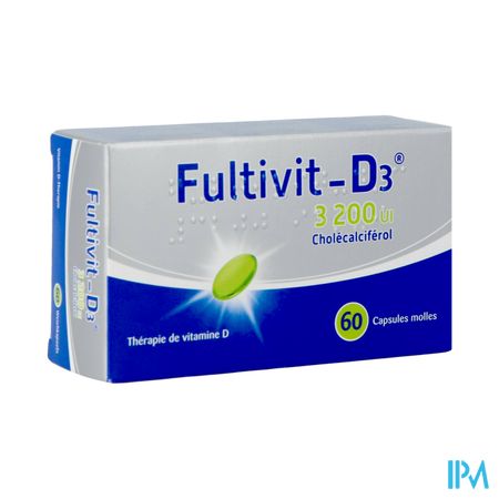 Fultivit-D3  3200Iu Caps Molle 60