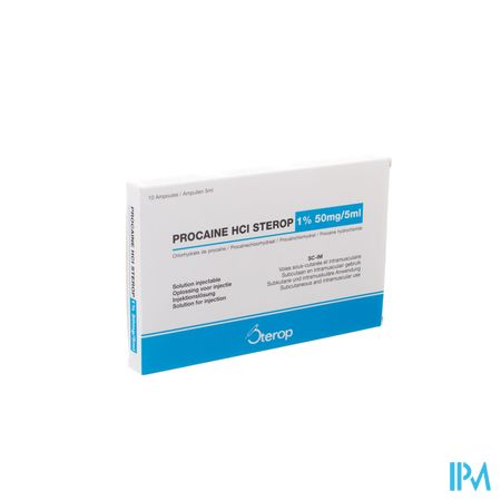 Procaine Hcl Amp 10 X 50mg/ 5ml