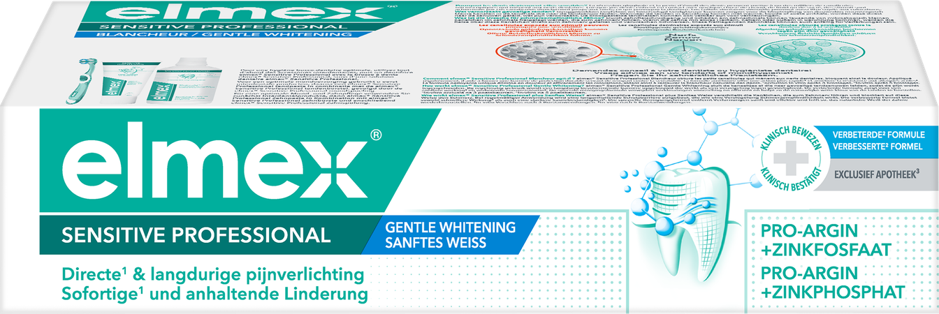 Elmex Sensitive Pro.whitening Tandpasta 2x75ml Nf 4