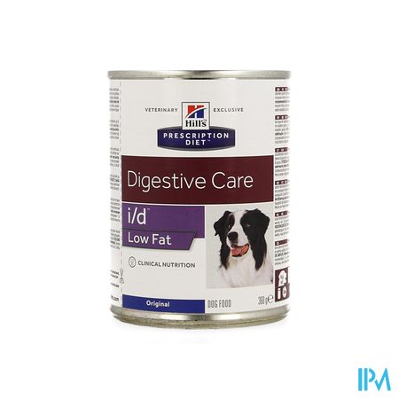 Prescription Diet Canine I/d Low Fat Blik 360g