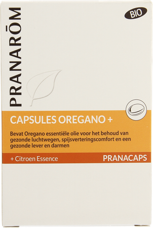 Pranarom Pranacaps Oregano+ Caps 30 3