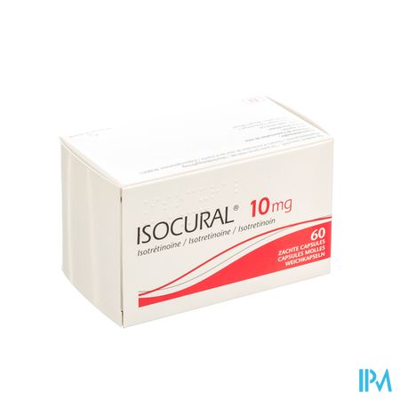 Isocural 10mg Pierre Fabre Benelux Caps 60 X 10mg