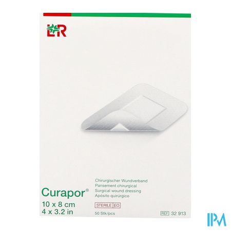 Curapor Verb Chirurg. Steriel 8cmx10cm 50 32913 4