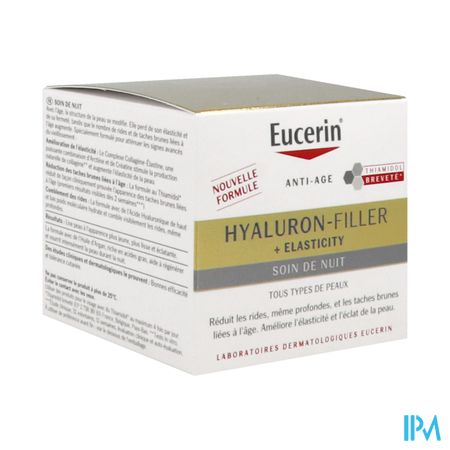 Eucerin Hyaluron Filler+elast. Soin Nuit 50ml