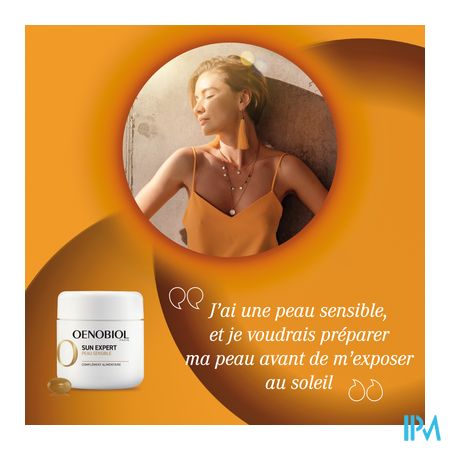 Oenobiol Sun Expert Peau Sens. Caps 2x30 3
