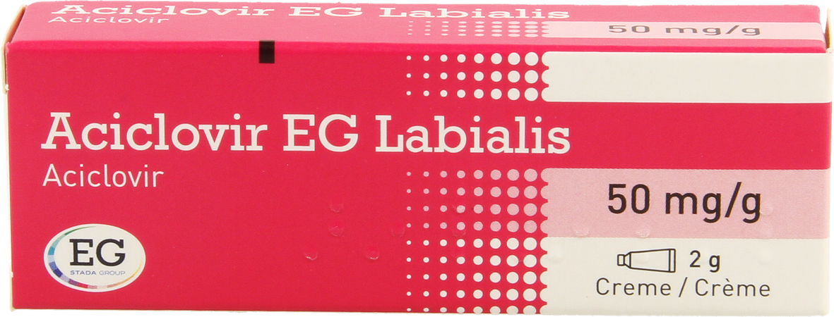 Aciclovir EG Labialis Creme 2Gr 1
