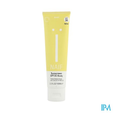 Naif Grown Ups Sunscreen Body Ip30 100ml 1