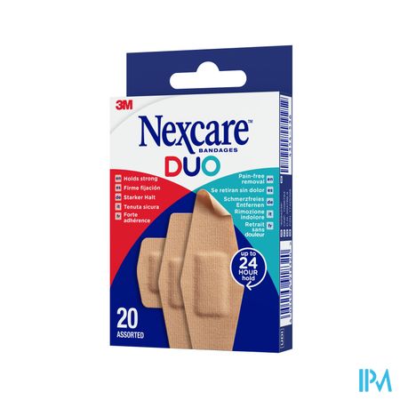 Nexcare 3m Duo Pansement Assortiment 20 1